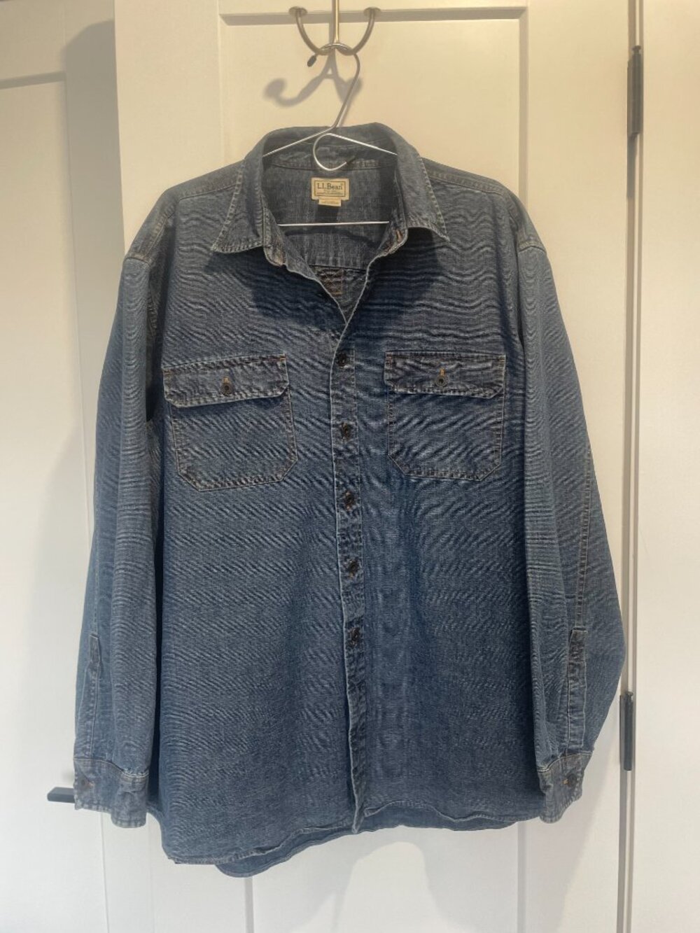 L.L Bean Men's Denim Shirt